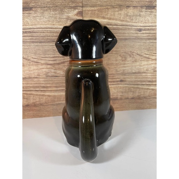 Vintage Erphila Majolica Dachshund Weiner Dog Teapot Germany 6703 B Full Mark - Picture 4 of 16